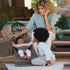 BabyBjörn Baby Bouncers BLISS Woven, Classic Quilt, Anthracite (EX DISPLAY)